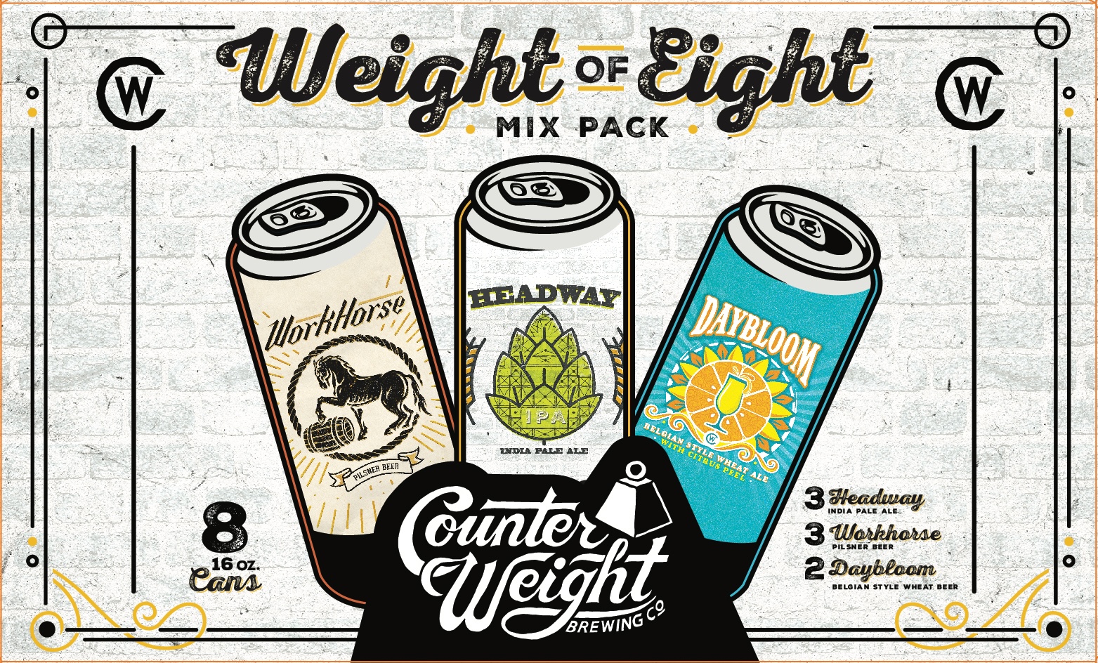 Weight Of Eight Mixed Pack