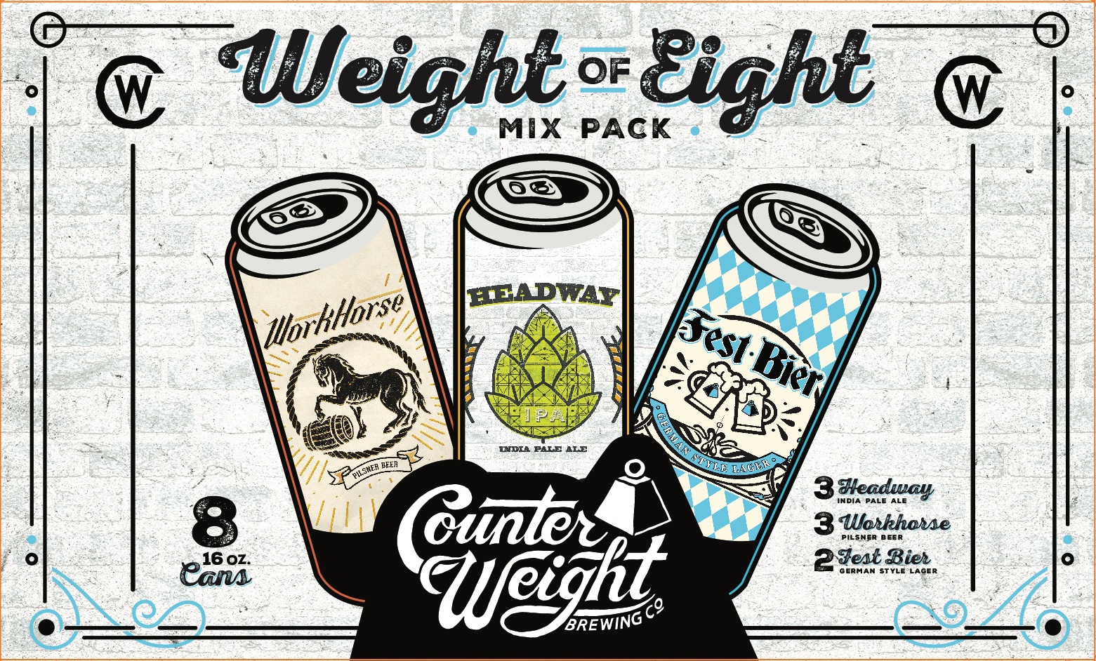Weight Of Eight Mixed Pack