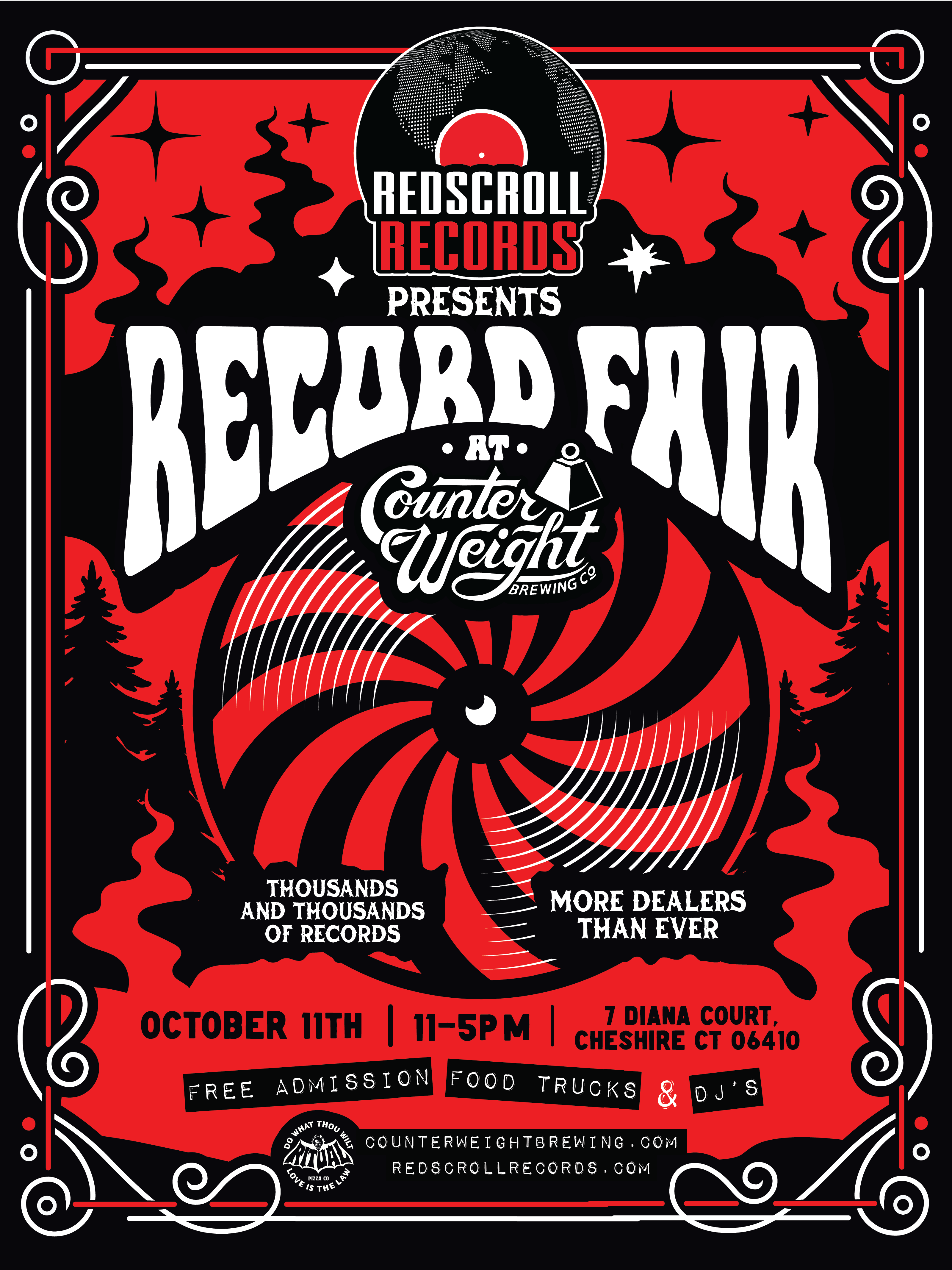 Redscroll Records Presents: Record Fair at Counter Weight
