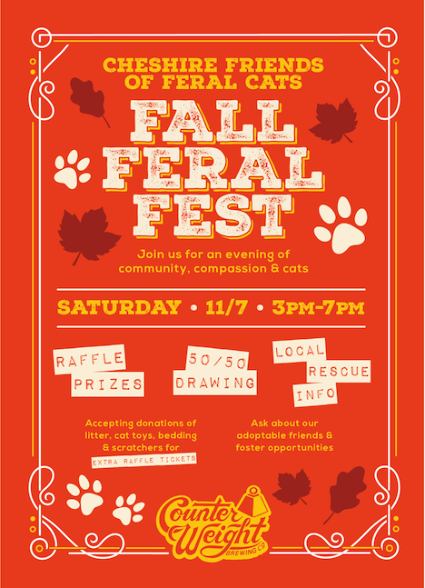 Cheshire Friends of Feral Cats Fall Feral Fest